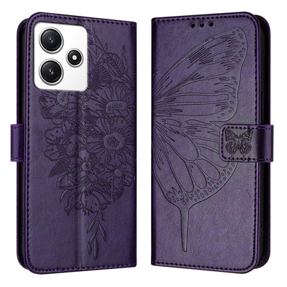Embossed Butterfly Leather Phone Case, For Xiaomi Redmi Note 13 5G Global, For Xiaomi Redmi 13C, For Xiaomi Redmi Note 13 Pro+ 5G, For Xiaomi Redmi Note 13 Pro 5G Global, For Xiaomi Poco M6 Pro 5G / Redmi 12 4G/5G, For Xiaomi Redmi K70 / K70 Pro       ...