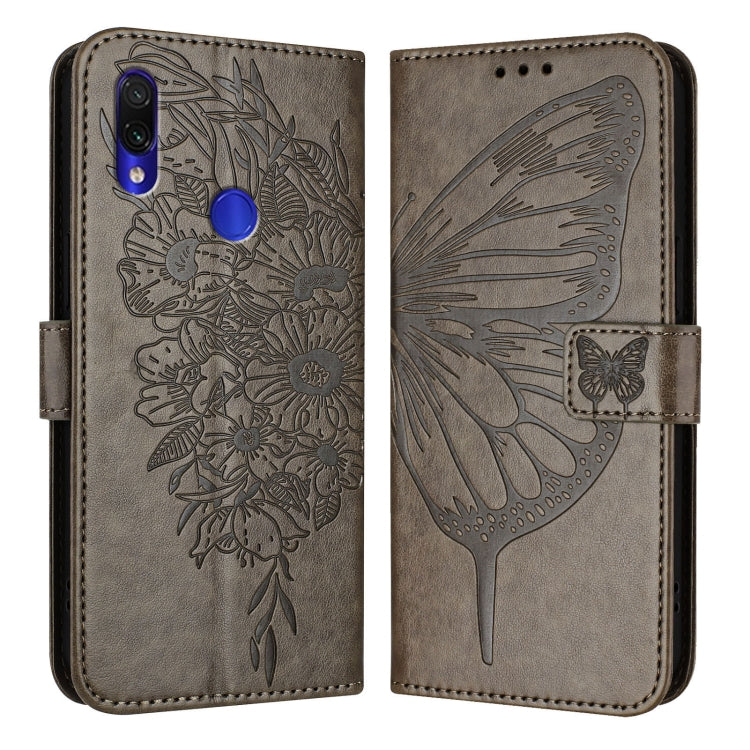 Embossed Butterfly Leather Phone Case, For Xiaomi Mi CC9e / Mi A3, For Xiaomi Redmi Note 7/Note 7S/Note 7 Pro, For Xiaomi Redmi 7