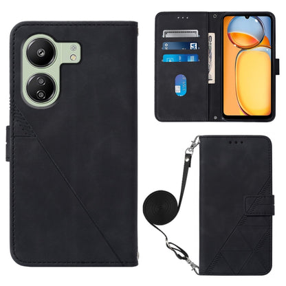 Crossbody 3D Embossed Flip Leather Phone Case, For Xiaomi Poco M6 Pro 4G, For Xiaomi Redmi A3, For Xiaomi Redmi Note 13 Pro 4G Global, For Xiaomi Redmi Note 13 4G Global, For Xiaomi Redmi K70E, For Xiaomi Poco X6 Pro, For Xiaomi Redmi Note 13 5G Global...