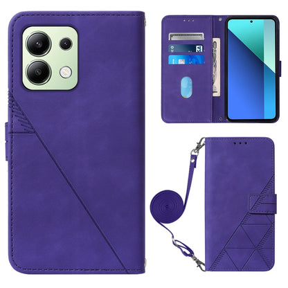 Crossbody 3D Embossed Flip Leather Phone Case, For Xiaomi Poco M6 Pro 4G, For Xiaomi Redmi A3, For Xiaomi Redmi Note 13 Pro 4G Global, For Xiaomi Redmi Note 13 4G Global, For Xiaomi Redmi K70E, For Xiaomi Poco X6 Pro, For Xiaomi Redmi Note 13 5G Global...