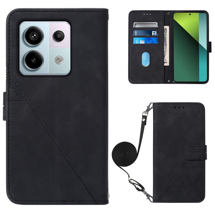 Crossbody 3D Embossed Flip Leather Phone Case, For Xiaomi Poco M6 Pro 4G, For Xiaomi Redmi A3, For Xiaomi Redmi Note 13 Pro 4G Global, For Xiaomi Redmi Note 13 4G Global, For Xiaomi Redmi K70E, For Xiaomi Poco X6 Pro, For Xiaomi Redmi Note 13 5G Global...