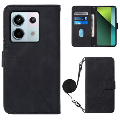 Crossbody 3D Embossed Flip Leather Phone Case, For Xiaomi Poco M6 Pro 4G, For Xiaomi Redmi A3, For Xiaomi Redmi Note 13 Pro 4G Global, For Xiaomi Redmi Note 13 4G Global, For Xiaomi Redmi K70E, For Xiaomi Poco X6 Pro, For Xiaomi Redmi Note 13 5G Global...
