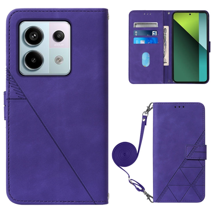 Crossbody 3D Embossed Flip Leather Phone Case, For Xiaomi Poco M6 Pro 4G, For Xiaomi Redmi A3, For Xiaomi Redmi Note 13 Pro 4G Global, For Xiaomi Redmi Note 13 4G Global, For Xiaomi Redmi K70E, For Xiaomi Poco X6 Pro, For Xiaomi Redmi Note 13 5G Global...