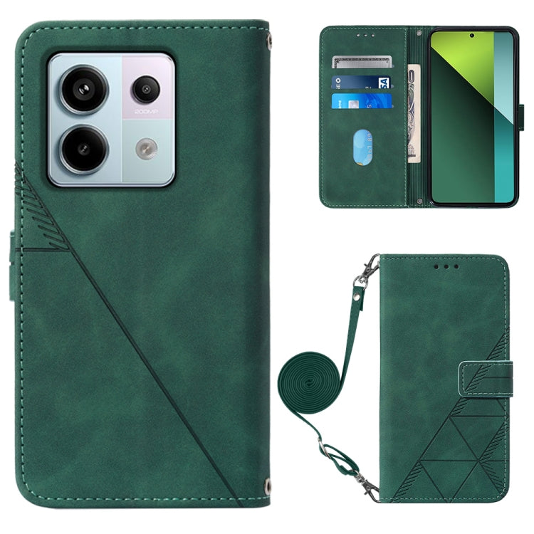 Crossbody 3D Embossed Flip Leather Phone Case, For Xiaomi Poco M6 Pro 4G, For Xiaomi Redmi A3, For Xiaomi Redmi Note 13 Pro 4G Global, For Xiaomi Redmi Note 13 4G Global, For Xiaomi Redmi K70E, For Xiaomi Poco X6 Pro, For Xiaomi Redmi Note 13 5G Global...