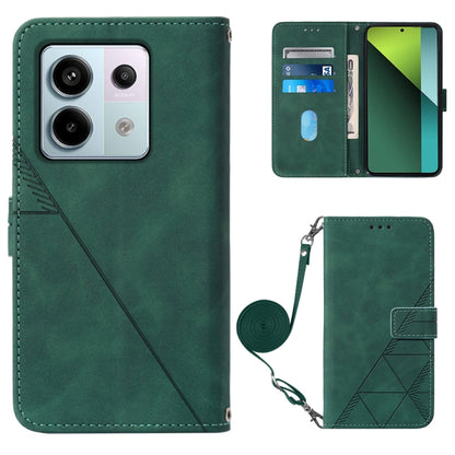 Crossbody 3D Embossed Flip Leather Phone Case, For Xiaomi Poco M6 Pro 4G, For Xiaomi Redmi A3, For Xiaomi Redmi Note 13 Pro 4G Global, For Xiaomi Redmi Note 13 4G Global, For Xiaomi Redmi K70E, For Xiaomi Poco X6 Pro, For Xiaomi Redmi Note 13 5G Global...