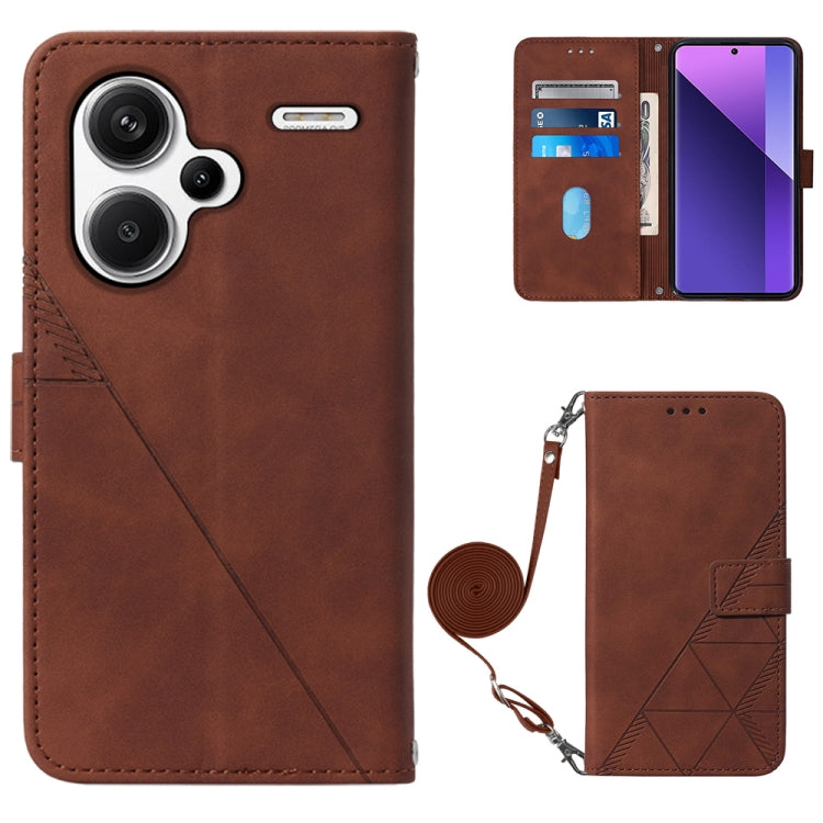 Crossbody 3D Embossed Flip Leather Phone Case, For Xiaomi Poco M6 Pro 4G, For Xiaomi Redmi A3, For Xiaomi Redmi Note 13 Pro 4G Global, For Xiaomi Redmi Note 13 4G Global, For Xiaomi Redmi K70E, For Xiaomi Poco X6 Pro, For Xiaomi Redmi Note 13 5G Global...