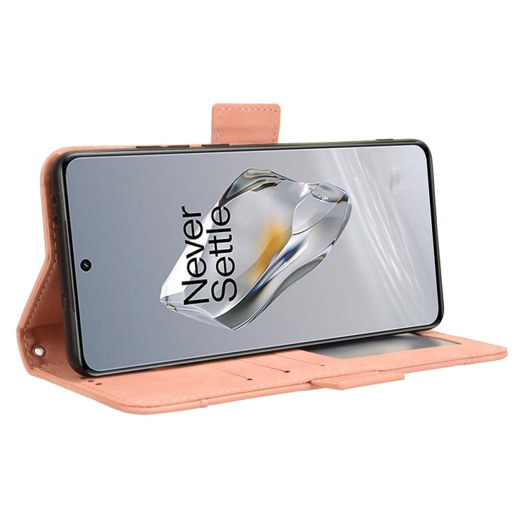 Skin Feel Calf Texture Card Slots Leather Phone Case, For OnePlus 12