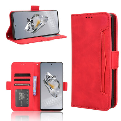 Skin Feel Calf Texture Card Slots Leather Phone Case, For OnePlus 12