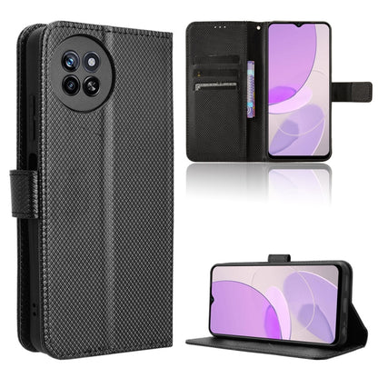 Diamond Texture Leather Phone Case, For itel S23 S665L