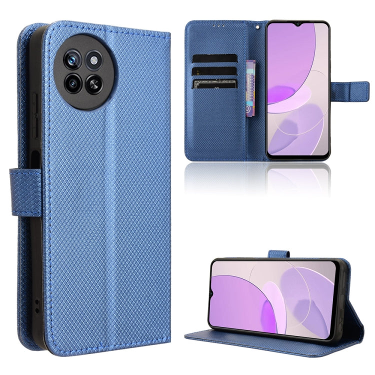 Diamond Texture Leather Phone Case, For itel S23 S665L
