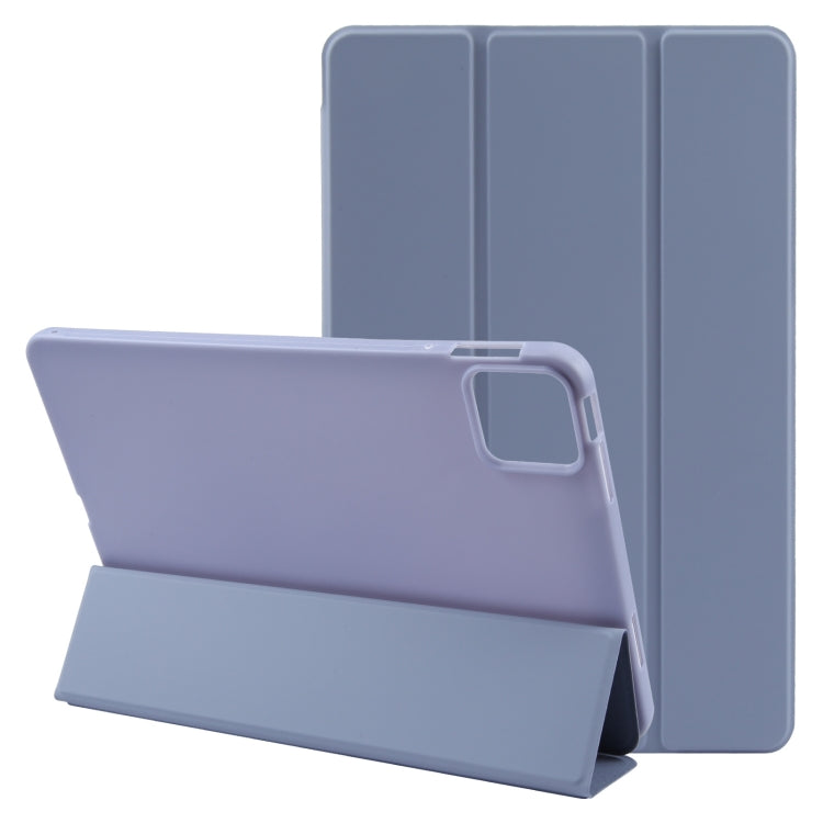 Tri-fold Silicone Leather Tablet Case, For Honor Pad GT Pro, For Honor Pad 9