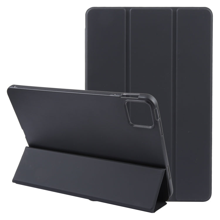 Tri-fold Silicone Leather Tablet Case, For Honor Pad GT Pro, For Honor Pad 9