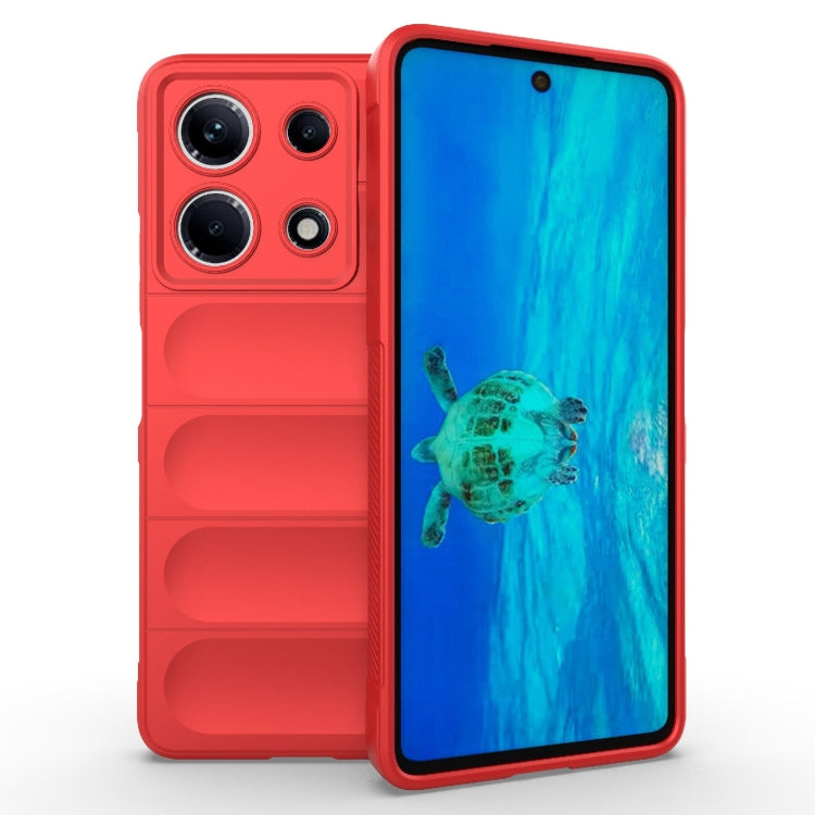 Magic Shield TPU + Flannel Phone Case, For Infinix Smart 8, For Infinix Note 30 Pro X6788, For Infinix Note 30 4G