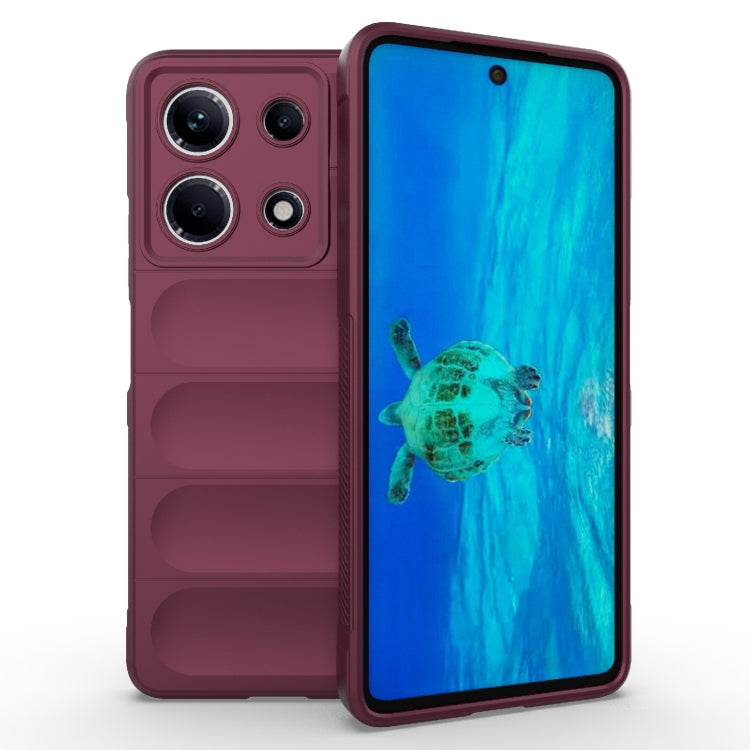 Magic Shield TPU + Flannel Phone Case, For Infinix Smart 8, For Infinix Note 30 Pro X6788, For Infinix Note 30 4G