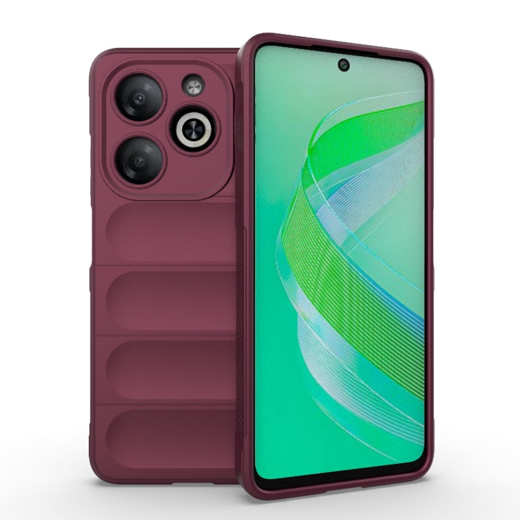 Magic Shield TPU + Flannel Phone Case, For Infinix Smart 8, For Infinix Note 30 Pro X6788, For Infinix Note 30 4G