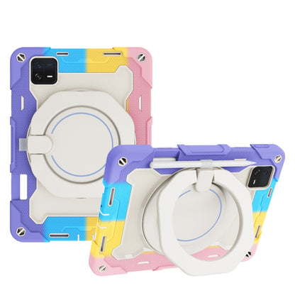 Armor Portable Rotating Ring Holder Silicone Tablet Case, For Redmi Pad 2 SE 9.7 inch 2026, For Redmi Pad Pro 12.1 / Pad 2 Pro, For Xiaomi Redmi Pad SE, For Xiaomi Pad 6/6 Pro