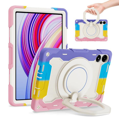 Armor Portable Rotating Ring Holder Silicone Tablet Case, For Redmi Pad 2 SE 9.7 inch 2026, For Redmi Pad Pro 12.1 / Pad 2 Pro, For Xiaomi Redmi Pad SE, For Xiaomi Pad 6/6 Pro