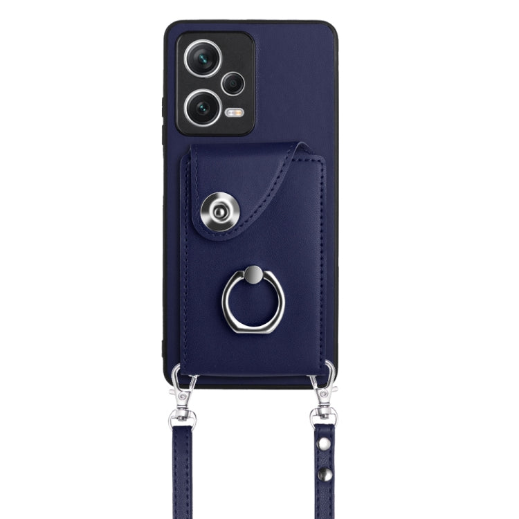 Organ Card Bag Ring Holder Phone Case with Long Lanyard, For Xiaomi Redmi Note 12 5G Global, For Xiaomi Redmi 12C / 11A, For Xiaomi Redmi 10C