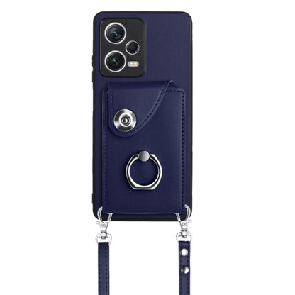 Organ Card Bag Ring Holder Phone Case with Long Lanyard, For Xiaomi Redmi Note 12 5G Global, For Xiaomi Redmi 12C / 11A, For Xiaomi Redmi 10C