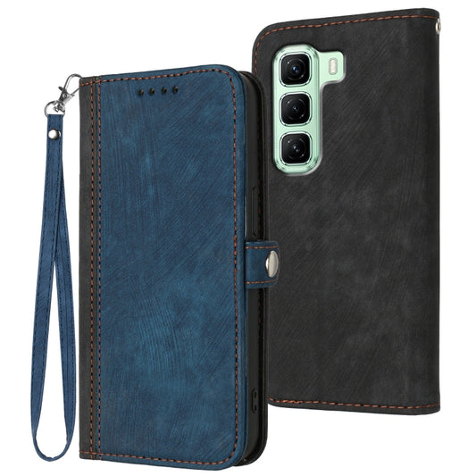 Side Buckle Double Fold Hand Strap Leather Phone Case, For Infinix Hot 50 4G, For Infinix Hot 50 5G, For Infinix Zero 40 4G / Zero 40 5G, For Infinix GT 20 Pro, For Infinix Note 40 Pro 4G / 5G, For Infinix Note 40 4G, For Infinix Hot 40                ...