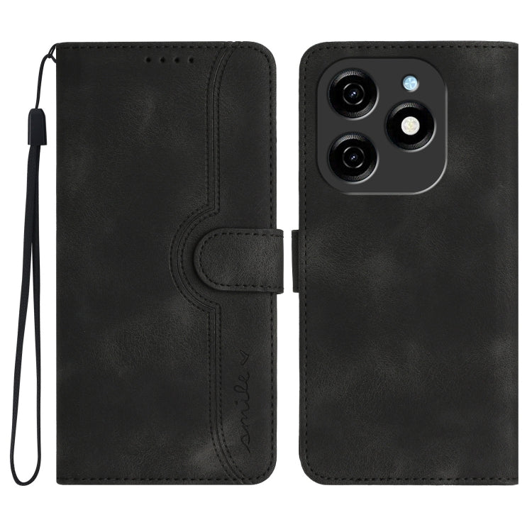 Heart Pattern Skin Feel Leather Phone Case, For Tecno Spark Go 5G 2025 / Hot 60i 5G, For Tecno Camon 30 Pro, For Tecno Pova 6 Pro, For Tecno Spark 20 Pro, For Tecno Spark 20, For Tecno Spark Go 2024, For Tecno Camon 20 Premier                          ...