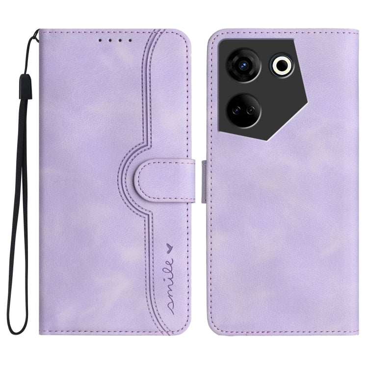Heart Pattern Skin Feel Leather Phone Case, For Tecno Spark Go 5G 2025 / Hot 60i 5G, For Tecno Camon 30 Pro, For Tecno Pova 6 Pro, For Tecno Spark 20 Pro, For Tecno Spark 20, For Tecno Spark Go 2024, For Tecno Camon 20 Premier                          ...