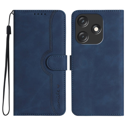 Heart Pattern Skin Feel Leather Phone Case, For Tecno Spark Go 5G 2025 / Hot 60i 5G, For Tecno Camon 30 Pro, For Tecno Pova 6 Pro, For Tecno Spark 20 Pro, For Tecno Spark 20, For Tecno Spark Go 2024, For Tecno Camon 20 Premier                          ...