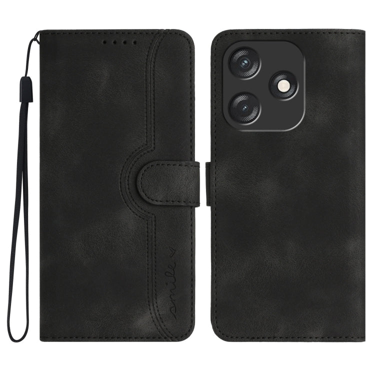Heart Pattern Skin Feel Leather Phone Case, For Tecno Spark Go 5G 2025 / Hot 60i 5G, For Tecno Camon 30 Pro, For Tecno Pova 6 Pro, For Tecno Spark 20 Pro, For Tecno Spark 20, For Tecno Spark Go 2024, For Tecno Camon 20 Premier                          ...