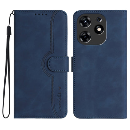 Heart Pattern Skin Feel Leather Phone Case, For Tecno Spark Go 5G 2025 / Hot 60i 5G, For Tecno Camon 30 Pro, For Tecno Pova 6 Pro, For Tecno Spark 20 Pro, For Tecno Spark 20, For Tecno Spark Go 2024, For Tecno Camon 20 Premier                          ...