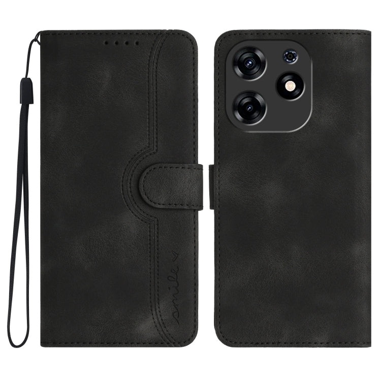 Heart Pattern Skin Feel Leather Phone Case, For Tecno Spark Go 5G 2025 / Hot 60i 5G, For Tecno Camon 30 Pro, For Tecno Pova 6 Pro, For Tecno Spark 20 Pro, For Tecno Spark 20, For Tecno Spark Go 2024, For Tecno Camon 20 Premier                          ...