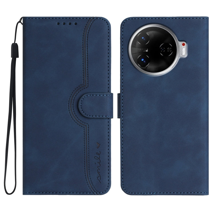 Heart Pattern Skin Feel Leather Phone Case, For Tecno Spark Go 5G 2025 / Hot 60i 5G, For Tecno Camon 30 Pro, For Tecno Pova 6 Pro, For Tecno Spark 20 Pro, For Tecno Spark 20, For Tecno Spark Go 2024, For Tecno Camon 20 Premier                          ...