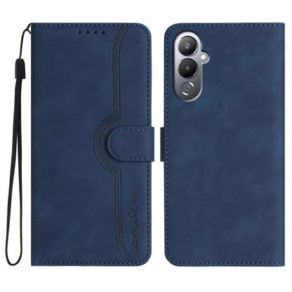Heart Pattern Skin Feel Leather Phone Case, For Tecno Spark Go 5G 2025 / Hot 60i 5G, For Tecno Camon 30 Pro, For Tecno Pova 6 Pro, For Tecno Spark 20 Pro, For Tecno Spark 20, For Tecno Spark Go 2024, For Tecno Camon 20 Premier                          ...