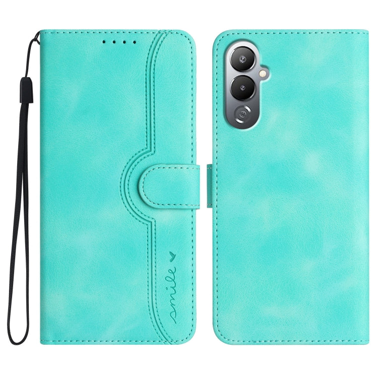 Heart Pattern Skin Feel Leather Phone Case, For Tecno Spark Go 5G 2025 / Hot 60i 5G, For Tecno Camon 30 Pro, For Tecno Pova 6 Pro, For Tecno Spark 20 Pro, For Tecno Spark 20, For Tecno Spark Go 2024, For Tecno Camon 20 Premier                          ...