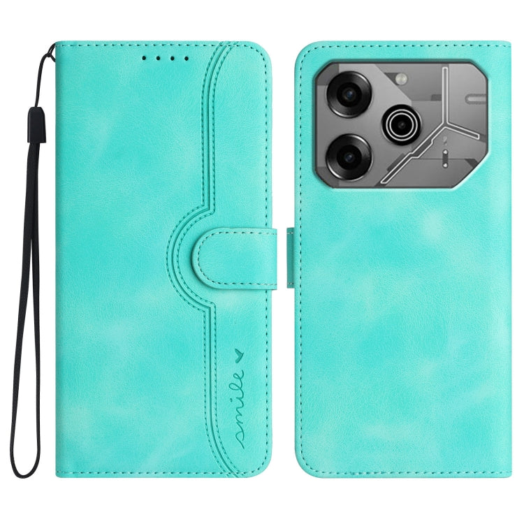 Heart Pattern Skin Feel Leather Phone Case, For Tecno Spark Go 5G 2025 / Hot 60i 5G, For Tecno Camon 30 Pro, For Tecno Pova 6 Pro, For Tecno Spark 20 Pro, For Tecno Spark 20, For Tecno Spark Go 2024, For Tecno Camon 20 Premier                          ...