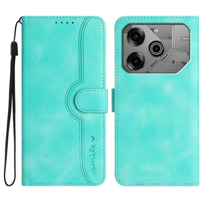 Heart Pattern Skin Feel Leather Phone Case, For Tecno Spark Go 5G 2025 / Hot 60i 5G, For Tecno Camon 30 Pro, For Tecno Pova 6 Pro, For Tecno Spark 20 Pro, For Tecno Spark 20, For Tecno Spark Go 2024, For Tecno Camon 20 Premier                          ...