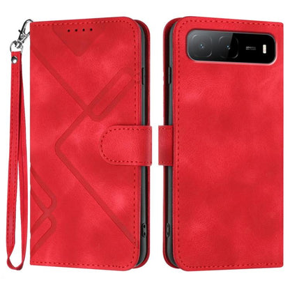 Line Pattern Skin Feel Leather Phone Case, For Tecno Spark Go 5G 2025 / Hot 60i 5G, For Tecno Camon 30 Pro, For Tecno Pova 6 Pro, For Tecno Spark 20 Pro, For Tecno Spark 20, For Tecno Spark Go 2024, For Tecno Camon 20 Premier                           ...