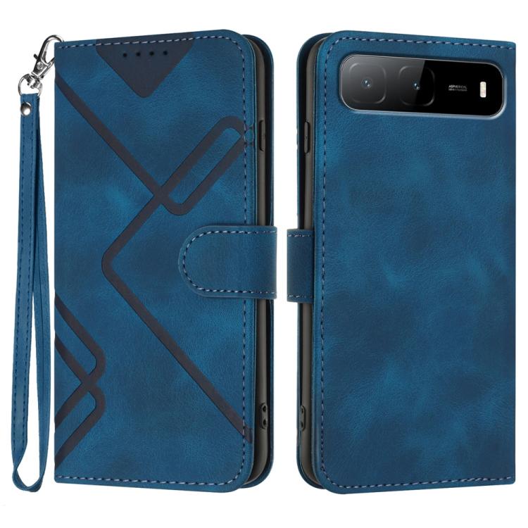 Line Pattern Skin Feel Leather Phone Case, For Tecno Spark Go 5G 2025 / Hot 60i 5G, For Tecno Camon 30 Pro, For Tecno Pova 6 Pro, For Tecno Spark 20 Pro, For Tecno Spark 20, For Tecno Spark Go 2024, For Tecno Camon 20 Premier                           ...