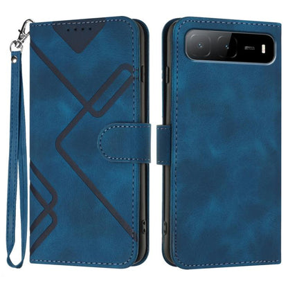 Line Pattern Skin Feel Leather Phone Case, For Tecno Spark Go 5G 2025 / Hot 60i 5G, For Tecno Camon 30 Pro, For Tecno Pova 6 Pro, For Tecno Spark 20 Pro, For Tecno Spark 20, For Tecno Spark Go 2024, For Tecno Camon 20 Premier                           ...