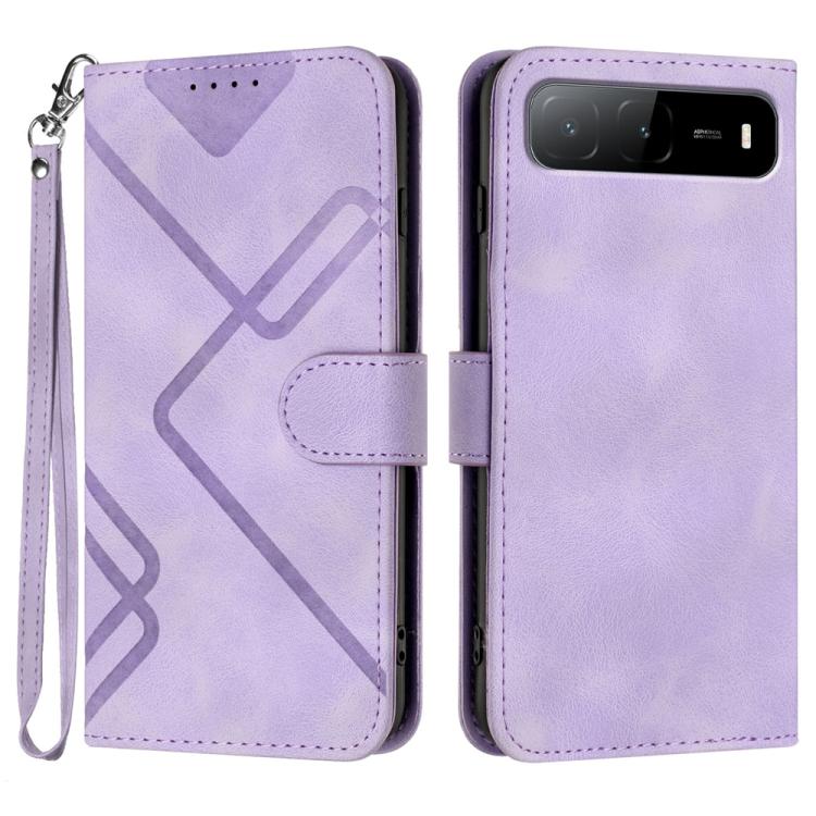 Line Pattern Skin Feel Leather Phone Case, For Tecno Spark Go 5G 2025 / Hot 60i 5G, For Tecno Camon 30 Pro, For Tecno Pova 6 Pro, For Tecno Spark 20 Pro, For Tecno Spark 20, For Tecno Spark Go 2024, For Tecno Camon 20 Premier                           ...