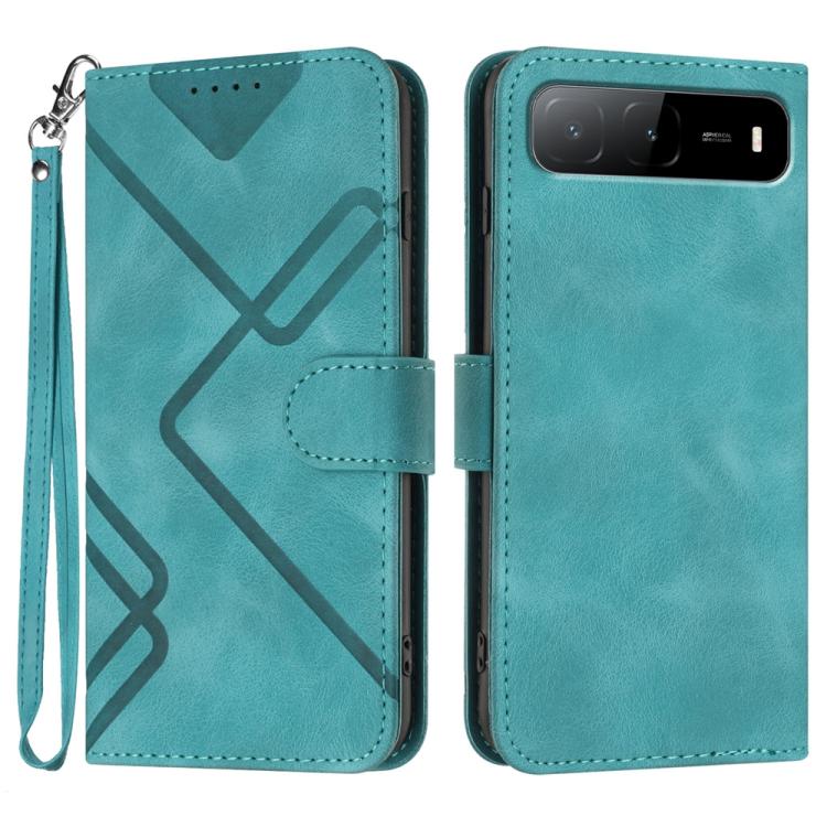 Line Pattern Skin Feel Leather Phone Case, For Tecno Spark Go 5G 2025 / Hot 60i 5G, For Tecno Camon 30 Pro, For Tecno Pova 6 Pro, For Tecno Spark 20 Pro, For Tecno Spark 20, For Tecno Spark Go 2024, For Tecno Camon 20 Premier                           ...