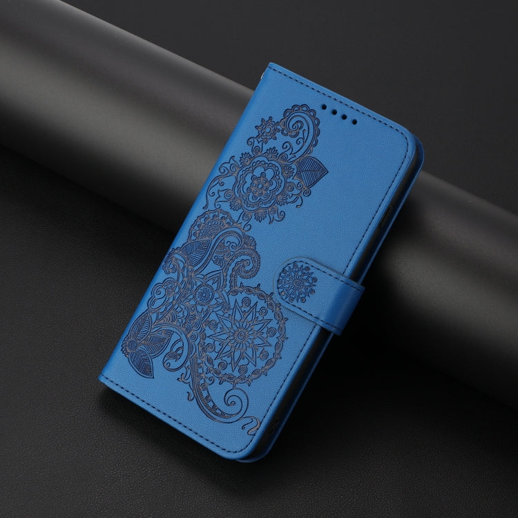 Datura Flower Embossed Flip Leather Phone Case, For Tecno Camon 20/20 Pro 4G, For Tecno Spark 10C, For Tecno Spark 10 4G, For Tecno Spark Go 2023, For Tecno Spark 10 Pro, For Tecno Pova 4
