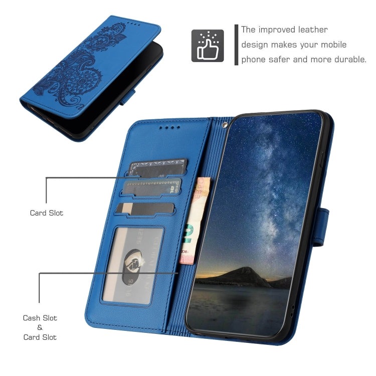 Datura Flower Embossed Flip Leather Phone Case, For Tecno Camon 20/20 Pro 4G, For Tecno Spark 10C, For Tecno Spark 10 4G, For Tecno Spark Go 2023, For Tecno Spark 10 Pro, For Tecno Pova 4