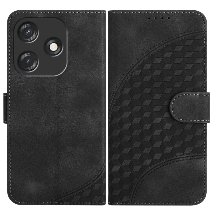 Elephant Head Embossed Phone Leather Case with Lanyard, For Tecno Camon 20/20 Pro 4G, For Tecno Spark 10C, For Tecno Spark 10 4G, For Tecno Spark Go 2023, For Tecno Spark 10 Pro, For Tecno Pova 4