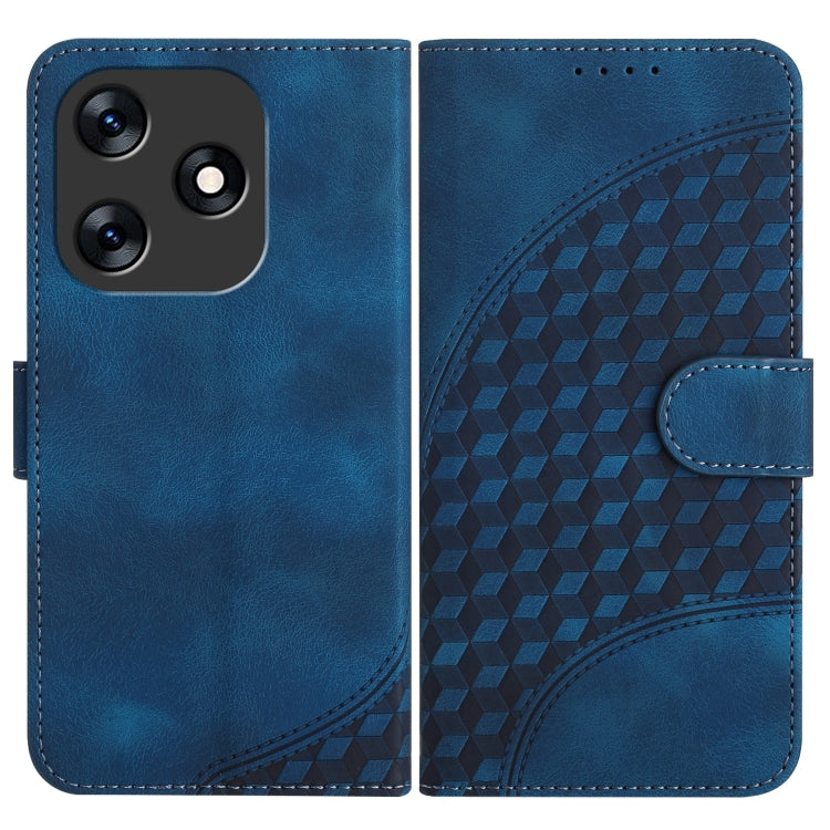 Elephant Head Embossed Phone Leather Case with Lanyard, For Tecno Camon 20/20 Pro 4G, For Tecno Spark 10C, For Tecno Spark 10 4G, For Tecno Spark Go 2023, For Tecno Spark 10 Pro, For Tecno Pova 4