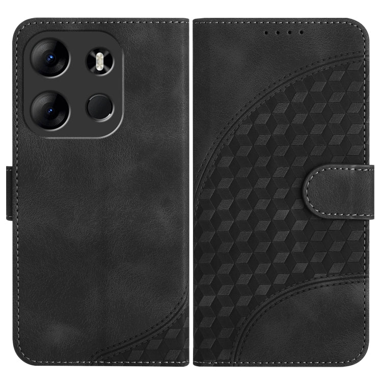 Elephant Head Embossed Phone Leather Case with Lanyard, For Tecno Camon 20/20 Pro 4G, For Tecno Spark 10C, For Tecno Spark 10 4G, For Tecno Spark Go 2023, For Tecno Spark 10 Pro, For Tecno Pova 4