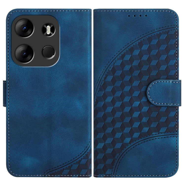Elephant Head Embossed Phone Leather Case with Lanyard, For Tecno Camon 20/20 Pro 4G, For Tecno Spark 10C, For Tecno Spark 10 4G, For Tecno Spark Go 2023, For Tecno Spark 10 Pro, For Tecno Pova 4