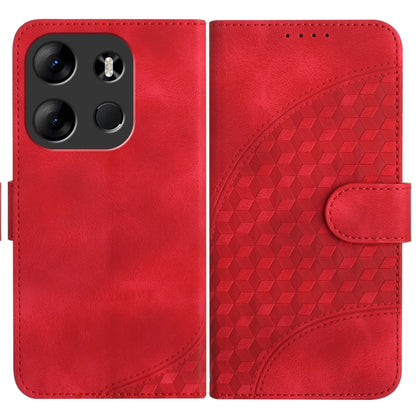 Elephant Head Embossed Phone Leather Case with Lanyard, For Tecno Camon 20/20 Pro 4G, For Tecno Spark 10C, For Tecno Spark 10 4G, For Tecno Spark Go 2023, For Tecno Spark 10 Pro, For Tecno Pova 4