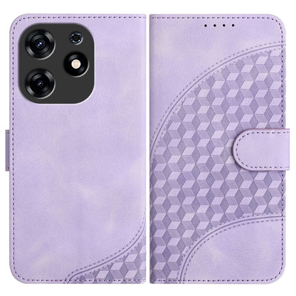Elephant Head Embossed Phone Leather Case with Lanyard, For Tecno Camon 20/20 Pro 4G, For Tecno Spark 10C, For Tecno Spark 10 4G, For Tecno Spark Go 2023, For Tecno Spark 10 Pro, For Tecno Pova 4