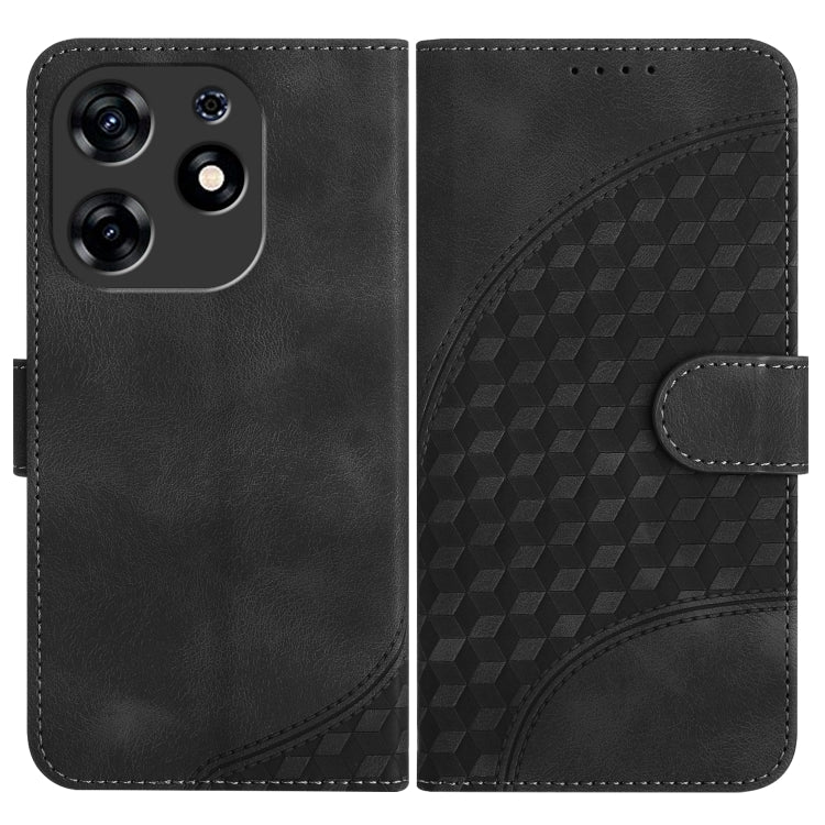 Elephant Head Embossed Phone Leather Case with Lanyard, For Tecno Camon 20/20 Pro 4G, For Tecno Spark 10C, For Tecno Spark 10 4G, For Tecno Spark Go 2023, For Tecno Spark 10 Pro, For Tecno Pova 4
