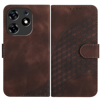 Elephant Head Embossed Phone Leather Case with Lanyard, For Tecno Camon 20/20 Pro 4G, For Tecno Spark 10C, For Tecno Spark 10 4G, For Tecno Spark Go 2023, For Tecno Spark 10 Pro, For Tecno Pova 4